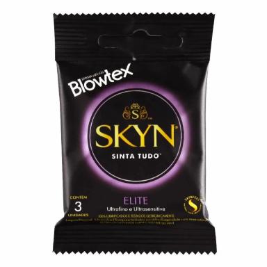 PRESERVATIVO BLOWTEX SKYN - SENSAçãO NATURAL ELITE C/3