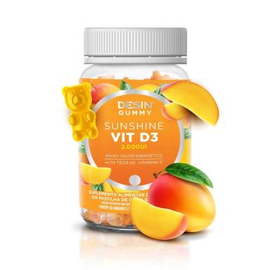 Vitamina D3 2000UI Gummy Sunshine 30 Gomas