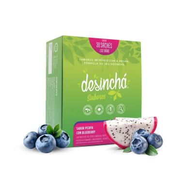 Desinchá Pitaya com Blueberry 30 Sachês