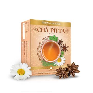 Chá Ayurveda Pitta by Kim Zucatelli 30 Sachês