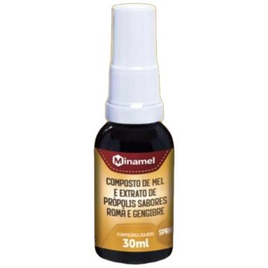 PROPOLIS SPRAY GARGANTA  30ML ROMA/GENGIBRE MINAMEL