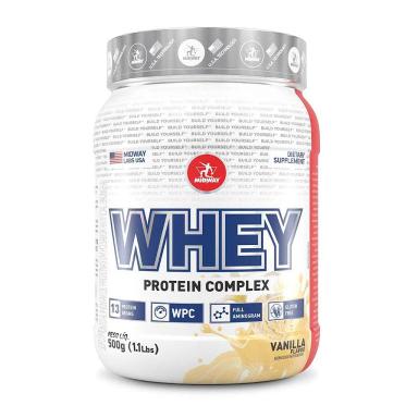 WHEY PROTEIN 500G BAUNILHA - MIDWAY