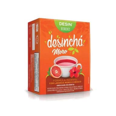 DESINCHá MORO 10 SACHêS LARANJA/HIBISCO