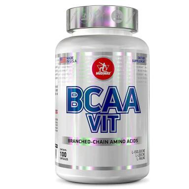 BCAA VIT 100 CáPS - MIDWAY