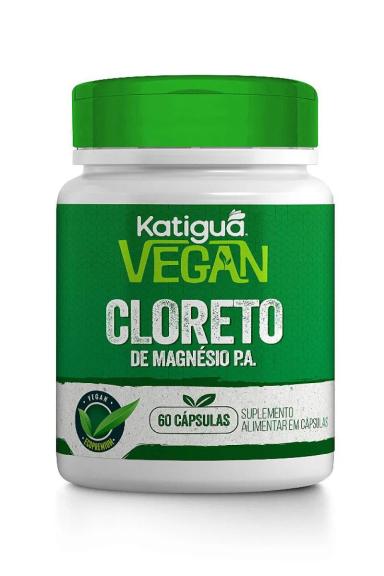VEGAN CLORETO DE MAGNéSIO 60 CáPS  - KATIGUá