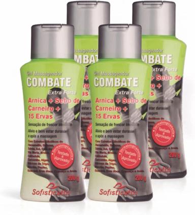 4X GEL EXTRA FORTE ARNICA + SEBO DE CARNEIRO + 15 ERVAS