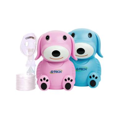 NEBULIZADOR INALADOR INFANTIL MODELO NEBDOG BIVOLT  - G-TECH COR: AZUL