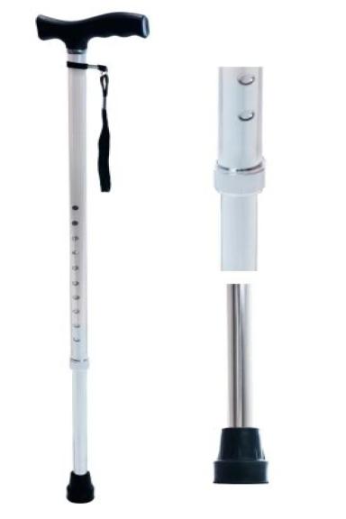 BENGALA TIPO &amp;quot;T&amp;quot; DE ALUMíNIO - DELLAMED