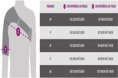 SUPORTE PARA OMBRO - HIDROLIGHT G