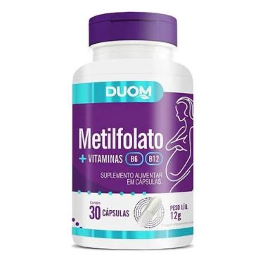 METILFOLATO + VITAMINAS B6 E B12 30CPS - DUOM