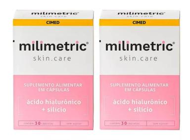 KIT 2 MILIMETRIC SKIN CARE 30CPS - CIMED