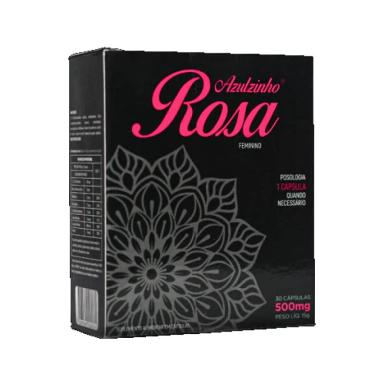 AZULZINHO ROSA FEMININO 500MG COM 30 CAPSULAS - MUWIZ