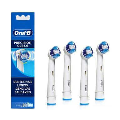 REFIL ESCOVA ELéTRICA  PRECISION CLEAN 4 UNIDADES - ORAL-B