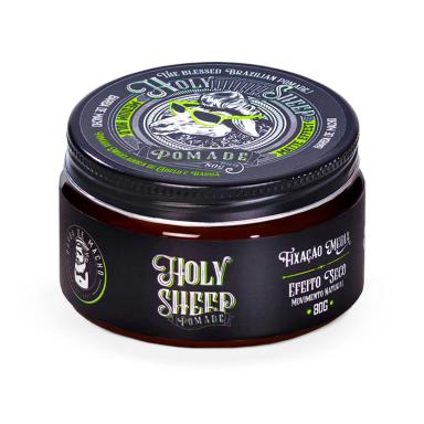 POMADA CABELO BARBA ESTILIZADORA EFEITO MATTE HOLY SHEEP 80G