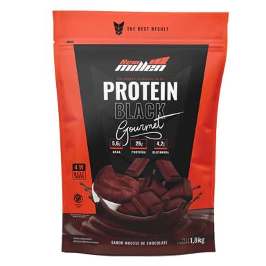 PROTEIN BLACK GOURMET NEW MILLEN MOUSSE DE CHOCOLATE 1,8KG