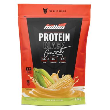 PROTEIN BLACK GOURMET REFIL MILHO VERDE NEW MILLEN 1,8KG