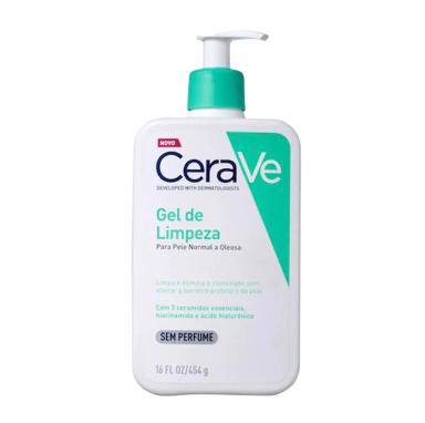 CERAVE GEL DE LIMPEZA SEM PERFUME 454G (VERDE CLARO)