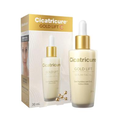 CICATRICURE GOLD LIFT SERUM FACIAL EFEITO FIRMADOR 30ML