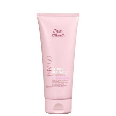 WELLA PROFESSIONALS INVIGO BLONDE RECHARGE - CONDICIONADOR DESAMARELADOR 200ML
