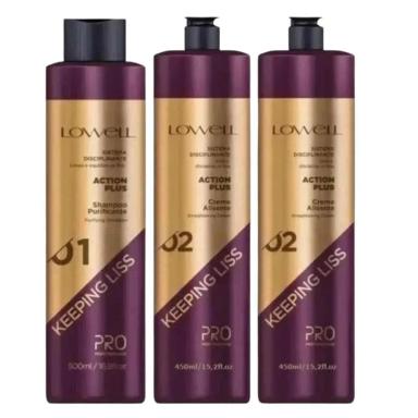 LOWELL KEEPING LISS KIT PROGRESSIVA SEM FORMOL ACTION PLUS