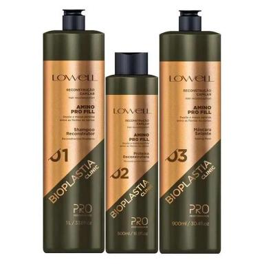 LOWELL KIT BIOPLASTIA CLINIC PROFISSIONAL TRIO