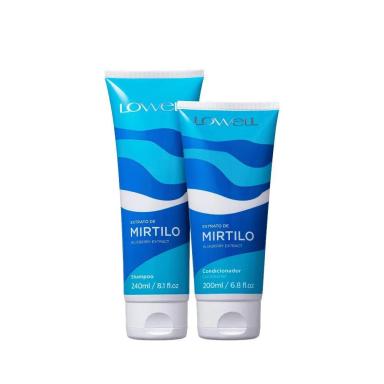LOWELL EXTRATO DE MIRTILO SHAMPOO 240ML + CONDICIONADOR 200ML