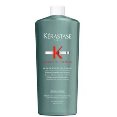 KÉRASTASE GENESIS HOMME BAIN FORCE QUOTIDIEN SHAMPOO 1000ML