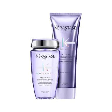 KÉRASTASE BLOND ABSOLU LUMIÃ©RE DUO KIT (SHAMPOO + CONDICIONADOR)