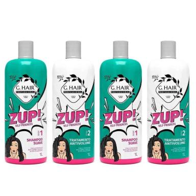 G.HAIR ZUP ESCOVA PROGRESSIVA 2 KITS (2 X 1000ML)