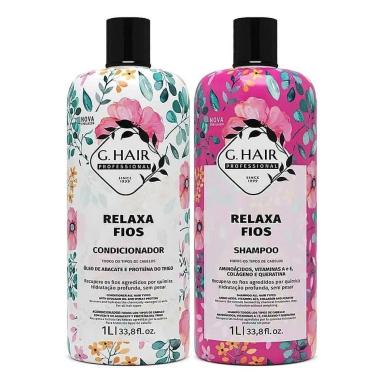 G.HAIR RELAXA FIOS TRATAMENTO KIT DUO (2 X 1 LITRO)