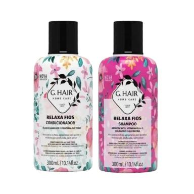 G.HAIR RELAXA FIOS SHAMPOO E CONDICIONADOR (2 X 300ML)