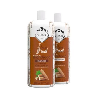 G.HAIR I LOVE BRASIL EXTRATO DE MANDIOCA (2 X 800ML)