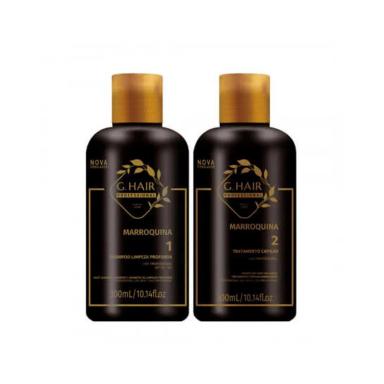 G.HAIR ESCOVA PROGRESSIVA MARROQUINA (2 X 300ML)