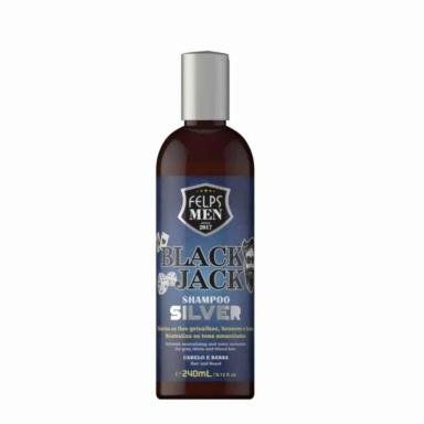FELPS PROFESSIONAL MEN BLACK JACK SHAMPOO SILVER 240ML