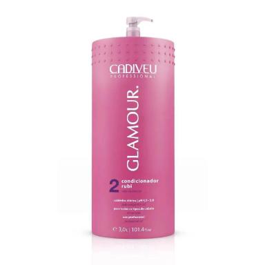 CADIVEU PROFESSIONAL GLAMOUR RUBI - CONDICIONADOR 3000ML