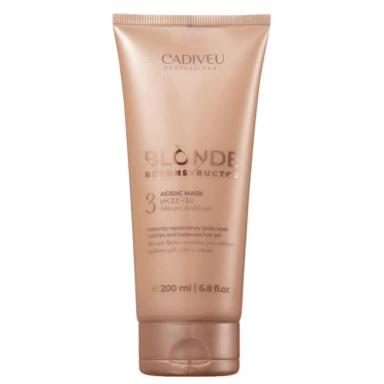 CADIVEU BLONDE RECONSTRUCTOR ACIDIC MÁSCARA 200ML