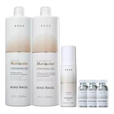 BRAÉ BOND ANGEL - KIT DUO LITRO + LEAVE-IN + 3 AMPOLAS