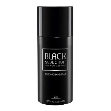 ANTONIO BANDERAS DESODORANTE MASCULINO BLACK SEDUCTION 24H 150ML