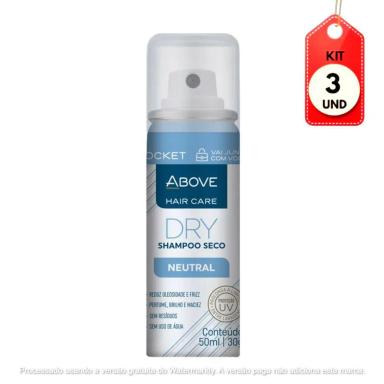 KIT C/03 ABOVE NEUTRAL SHAMPOO A SECO MINI 50ML