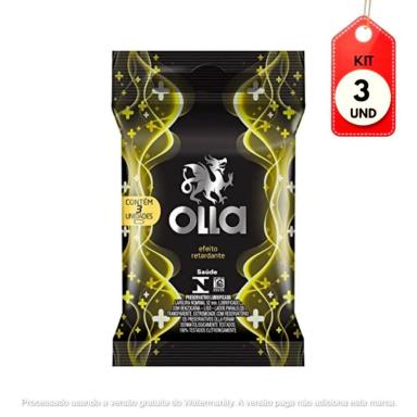 KIT C/03 OLLA PROLONG PRESERVATIVO C/3