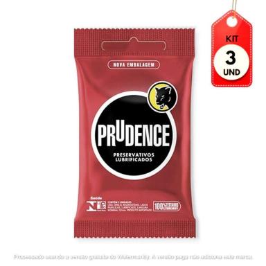 KIT C/03 PRUDENCE PRESERVATIVO C/3