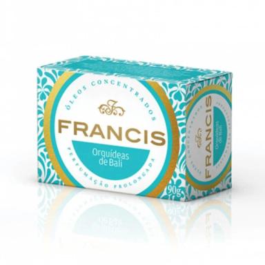 FRANCIS CLáSSICO SABONETE BARRA AZUL 90G