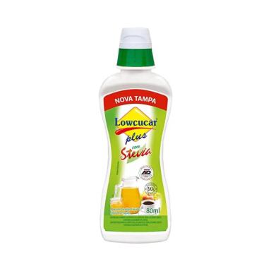 LOWçUCAR PLUS ADOçANTE DIETéTICO C/ STEVIA 80ML