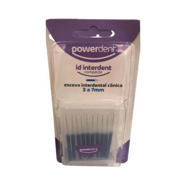 POWERDENT 1240 ID CôNICA ESCOVA DENTAL C/10