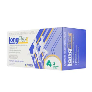 LONGFLEX COM 60 CáPS - SUPERA