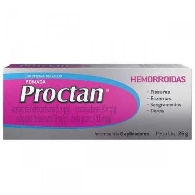 PROCTAN POMADA 25GR + 6 APLICADORES - GENOMMA