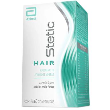 STETIC HAIR COM 60COMP - ABBOTT