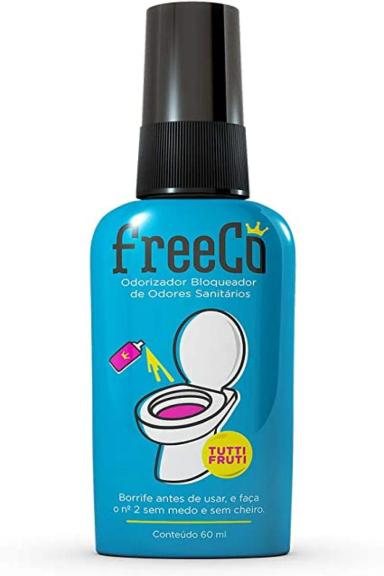 FREECô BLOQUEADOR DE ODORES 60ML TUTTI-FRUTTI - FREECô