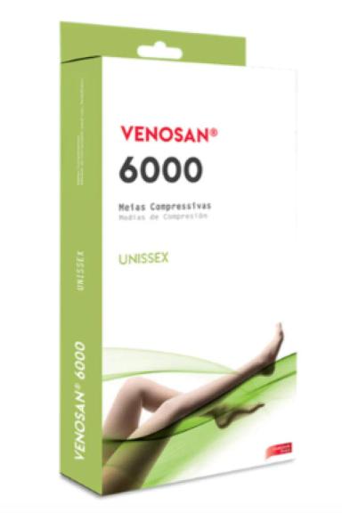 MEIA 6000 AT 20-30 Pé BEGE VENOSAN M