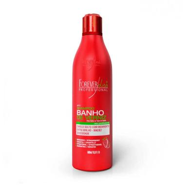 SHAMPOO BANHO DE VERNIZ MORANGO FOREVER LISS 500ML
